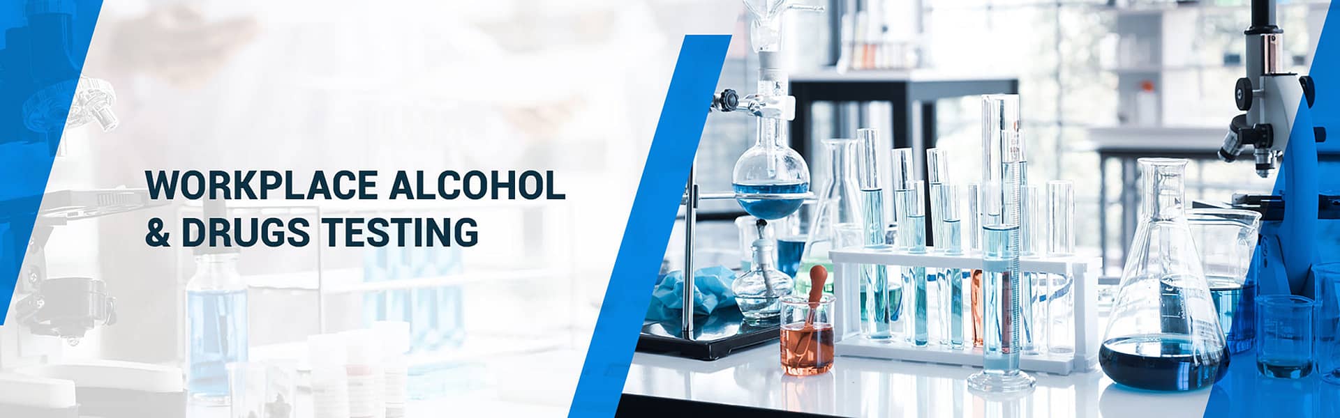 Workplace Alcohol & Drugs Testing Banner